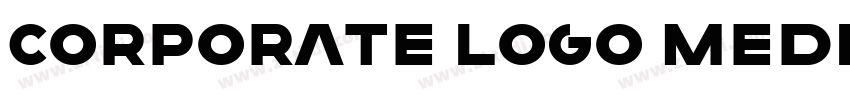 Corporate Logo Mediu字体转换